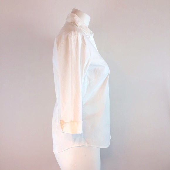 Dress Barn Button Down 3/4 Sleeve - Small - Picture 3 of 6